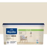 Ripolin peinture murale pour toutes pices - blanc cass satin - 25 l
