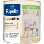 Ripolin peinture murale pour toutes pices - caf au lait satin - 05 l