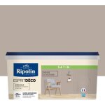 Ripolin peinture murale pour toutes pices - poivre du sichuan satin - 25 l