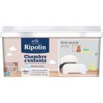 Ripolin peinture murale spciale chambre denfants - gris souris satin - 25 l