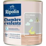 Ripolin peinture murale spciale chambre denfants - gris velours satin - 05 l