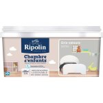 Ripolin peinture murale spciale chambre denfants - gris velours satin - 25 l