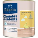 Ripolin peinture murale spciale chambre denfants - jaune mimosa satin - 05 l