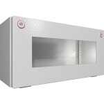 Rittal kx 1610. 000 coffret dinstallation botier mural 400 x 155 x 200 tle dacier gris clair (ral 7035) ...
