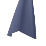 Rive sur mur 2100mm - l: 2100 mm - l: 20 cm - bleu ardoise 5008