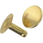 Rivet tubulaire - laiton - 4x12 mm