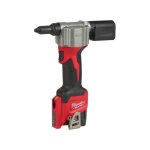 Riveteuse 12v m12 bprt - 201x + 1 batterie 2ah + chargeur en coffret hd boxx - milwaukee - 4933464405 ...