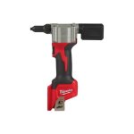 Riveteuse - milwaukee - m12 bprt - 0 (4933464404) - sans batterie - pose 325 rivets / charge - nez multi ...