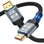 C�ble hdmi 8k - riwill - 1m - ultra haute vitesse 48gbps - dynamic hdr - dolby vision