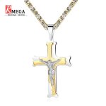 Collier hommes - rmega - bijoux personnalit - plaqu or 18 carats - argent 925 - plaqu or blanc