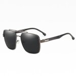 Rmega glexal police hommes lunettes de pche polarises lunettes de soleil lunettes de pilote anti uv ...