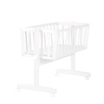 Roba berceau bb 40 x 90 cm avec matelas - roulettes  freins - fonction basculante avec bouton de verrouilla ...