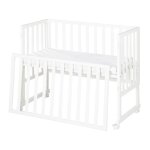 Roba berceau cododo 3en1 rglable safe asleep 90 x 45 cm + matelas + barrire et 4 roulettes avec freins ...