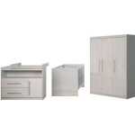 Roba chambre bébé complète maren 2 - lit 70x140 cm + commode à langer + armoire Roba chambre bébé complète maren 2 - lit 70x140 cm + commode à langer + armoire