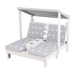 Chaise longue double enfant - roba - little stars - coussins déhoussables - bois résistant - pare - soleil ... Chaise longue double enfant - roba - little stars - coussins déhoussables - bois résistant - pare - soleil ...