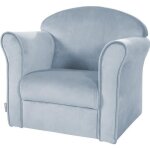Roba fauteuil bb en velours lil sofa - fauteuil club pour enfant - assise confortable - avec accoudoirs ...