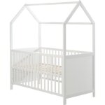 Roba lit cabane bébé Évolutif 70x140 cm - convertible en lit junior et en banc - hauteur réglable - bois ... Roba lit cabane bébé Évolutif 70x140 cm - convertible en lit junior et en banc - hauteur réglable - bois ...