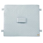 Roba matelas  langer roba style avec ceinture de maintien - 85 x 75 cm - impermable et doux - bleu ...