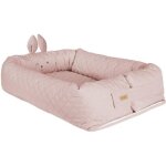 Roba nid de bb roba style douillet - motif visage lapin - rose