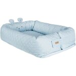 Roba nid de bb roba style douillet - motif visage ours - bleu clair