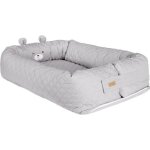 Roba nid de bb roba style douillet - motif visage ours sammy - gris argent
