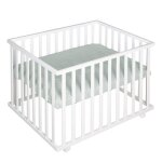 Roba parc bb 75x100 cm + tapis de parc roba style vert givr + roulettes de frein - hauteur rglable ...