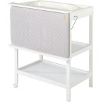 Roba table  langer avec baignoire intgre blanche baby pool et matelas  langer impermable gris - ...