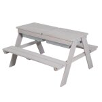 Table sable et eau - roba - play - bois massif - résistante aux intempéries - gris Table sable et eau - roba - play - bois massif - résistante aux intempéries - gris