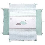 Roba tapis de parc bb universel happy cloud - tour de parc 75x100  100x100 cm - motif de nuages - ...