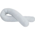 Roba traversin - tour de lit b�b� lil planet 170x12 - certifi� gots - bleu clair