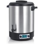 Robby strilisateur de bocaux lectrique cuve inox avec ecran lcd robinet et minuteur 45l 2500w - steri ...