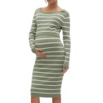 Robe dallaitement verte femme mamalicious ewsiv