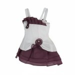 Robe - b�b� / fille - c�r�monie - habill�e - blanc - violet - saison �t� - du 3 au 24 mois