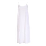 Robe blanche mi - longue femme vero moda jeanett