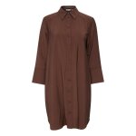 Robe chemise femme b. young gino - chicory coffee - 40