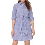 Robe chemise  rayures bleu femme jdy hall