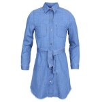 Robe chemisier en jean