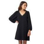 Robe courte fini clout - kaporal - femme - noir - adulte