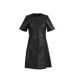 Robe en cuir oakwood feline ref 53701 noir