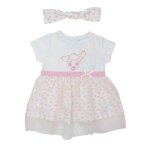 Robe - disney - dis b 51 23 a960 s1 - 3m - robe bb bambi - fille