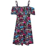Robe paule dnude cool graffiti pour enfants filles - 7 - 13 ans