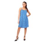 Robe dété à bretelles fines - mi - longue - bleu roi - style ample - décontractées et les sorties estivales ... Robe dété à bretelles fines - mi - longue - bleu roi - style ample - décontractées et les sorties estivales ...