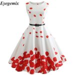 Robe femme -  fleurs rtro - fr85ip3