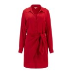 Robe femme guess alya - bonfire red - s