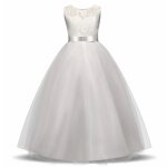 Robe filles bébé princesse manches longues en dentelle bowknot de soirée mariage de anniversaire fête ... Robe filles bébé princesse manches longues en dentelle bowknot de soirée mariage de anniversaire fête ...