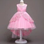 Robe fille enfant de crmonie noeud papillon au dos robe fille mariage 6 - 16 ans