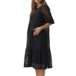Robe de grossesse noir femme vero moda marternity calf