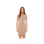 Robe guess femme multi g beige synth�tique