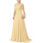 Robe hthow dentelle perl�e m�re de la mari�e robes une ligne robes de soir�e en mousseline de soie pour ...