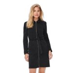 Robe en jean femme only onlnew chigo - washed black - manches longues - taille 36 Robe en jean femme only onlnew chigo - washed black - manches longues - taille 36